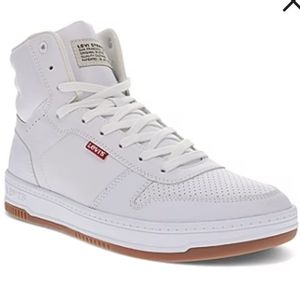 Levi's White hightops sneakers